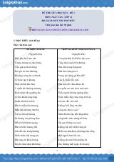 Đề thi giữa kì 2 Văn 11 Chân trời sáng tạo - Đề số 3